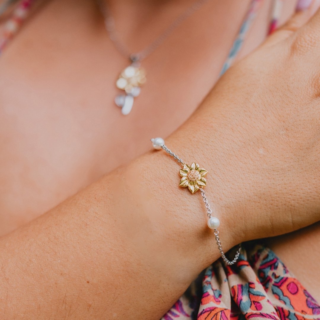 Blooming Sunflower Bracelet